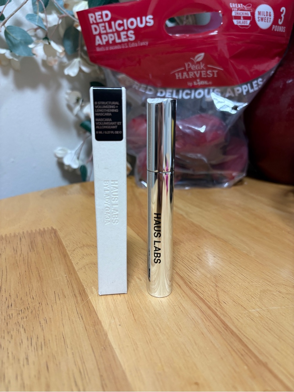 Haus Labs B Structural Volumizing & Lengthening Mascara BLACK ONYX, 0.27oz, BNIB